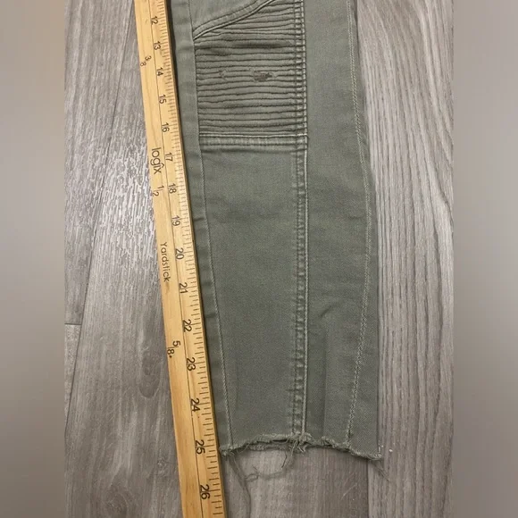 Zara Basic Olive Green Pants Sz.02 - Picture 7 of 7
